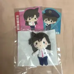 名探偵コナン　毛利蘭　D賞ぬいぐるみマスコット　セガくじ　パイロットテーマ