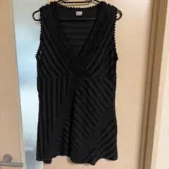 ガールズチュニック ワンピース　ブラック
