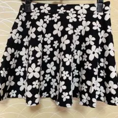 INGNI 花柄スカート 黒