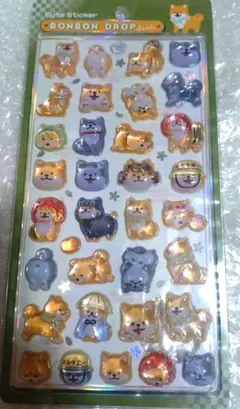 【正規品】クーリア 和柄 柴犬 ボンボンドロップシール