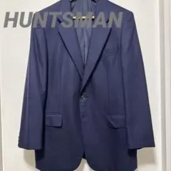 【試着のみ】王室御用達 ハンツマン HUNTSMAN 紺ブレザージャケット M 2025年最新】HUNTSMAN テーラードジャケットの人気アイテム