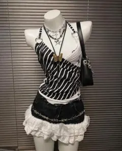 y2k✨️ 00s HYSTERIC GLAMOUR フリル デニム ミニスカート - メルカリ