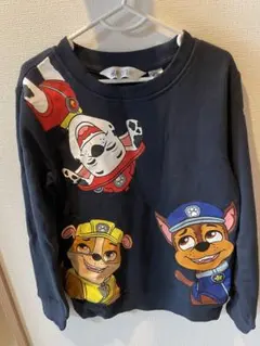 新品未使用　120 パウパトロール裏毛トレーナー