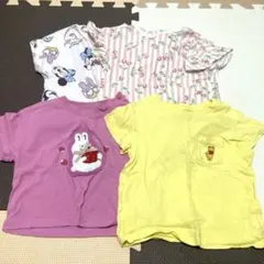 80cm Tシャツ4枚セット