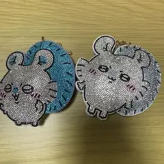 ちいかわ ラインストーンキーホルダー1、2モモンガ セット