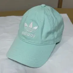 【adidas】ミントグリーン ベースボールキャップ