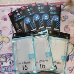 iPhone 15 Pro 衝撃吸収ガラスフィルム 4枚セット