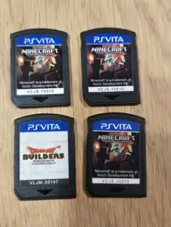 【PSVita】マインクラフト ドラクエビルダーズ 4点