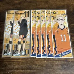 ハイキュー ロンステ ロングステッカー 月島蛍