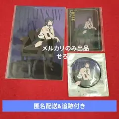 チェンソーマン　レゼ　チェンソーマンプラザ特典レゼコンプリート　銀箔缶バッジ