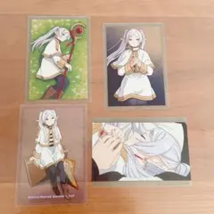 葬送のフリーレン　クリアビジュアルポスター　フリーレン4枚セット