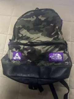 ノースフェイス　パレス　リュック　迷彩