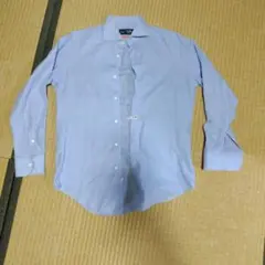 鎌倉 シャツ　レノクロス　38 82 清涼　ブルー　青　メーカーズシャツのサムネイル