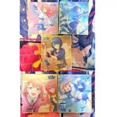 プロセカ　53B ミニ色紙　日野森雫　桃井愛莉　桐谷遥　花里みのり