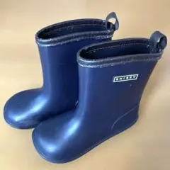 SHISKY キッズ 長靴 レインブーツ 19cm ネイビー 男の子 女の子のサムネイル