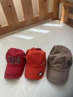 Kappa ゴルフキャップ 3点セット
