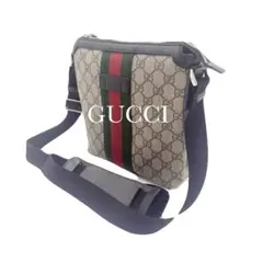 GUCCI GGキャンバス ショルダーバッグ