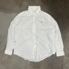 90's 00's brooks brothers 白シャツ　ホワイト　刺繍