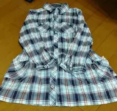 EASTBOY　長袖シャツ　ワンピース　120cm