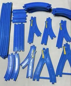 プラレール 青いレールセット 32本 セット