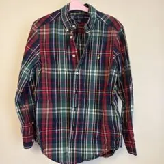 【キッズ150】Ralph Lauren チェック柄長袖シャツ&ポロシャツセット
