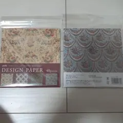 amifa デザインペーパー　フローラルデザイン