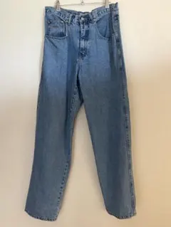 Whim Gazette ウィムガゼット ラインカーブデニムパンツ 30800円