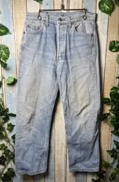 W34 L30】メキシコ製 usa levi's blue 501xx - メルカリ