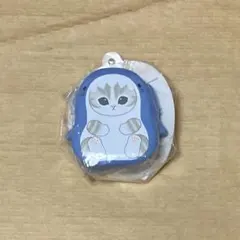 【ライトブルー×モカカラー】mofusand サメにゃんシリコンポーチ