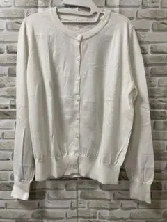 GU カーディガン ホワイト 白