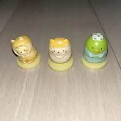 チョコエッグ　すみっこぐらし　ねこ、ペンギン３点
