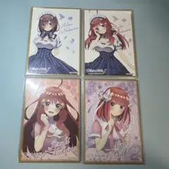 五等分の花嫁 色紙5枚セット