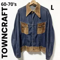 JC PENNY ランチャー デニムジャケット 40-50年代 ランチクラフト 