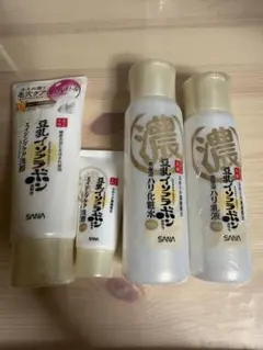豆乳イソフラボン　洗顔2本　化粧水　導入型美容液のサムネイル
