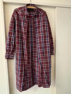 CHILD WOMAN シャツワンピース 長袖 チェック