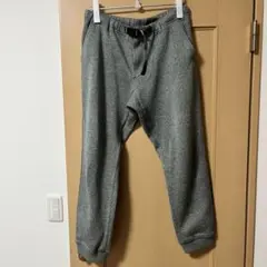 【美品】グラミチ ボンディングニット フリース ナロー リブパンツ　アジアL