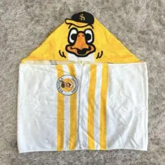 福岡ソフトバンクホークス 応援タオル フード付き ハリーホーク 白