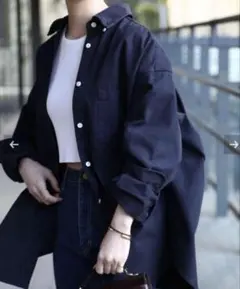 美品✨24AW ミューズ ドゥーズィエムクラス オックスフォード BDシャツ 美品✨24AW ミューズ ドゥーズィエムクラス オックスフォード BDシャツ