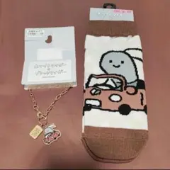 ■ブラックタイガー くるまえびソックスとチャームセット
