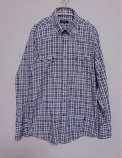 BURBERRY BLACK LABEL ネルシャツ　Ｌ