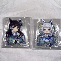 ウマ娘 プリティーダービー きゃらふぃーゆアクリルスタンド 2点セット グッズ