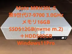NEC Mate 第9世代i7 メモリ16G SSD512GB＋HDDのサムネイル