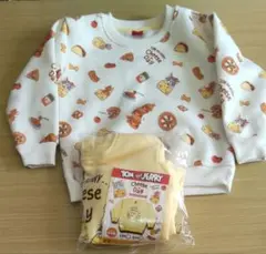 本日限定価格‼️　★★トムとジェリー 裏起毛 トレーナー 110cm