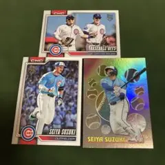 Topps MLB 鈴木誠也 カード 3枚セット シカゴ・カブス