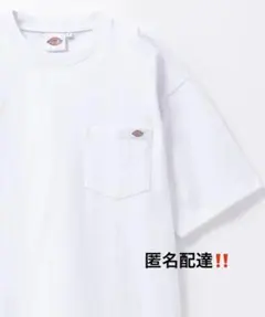 Dickies ポケット付き 半袖Tシャツ ホワイト 夏服のサムネイル