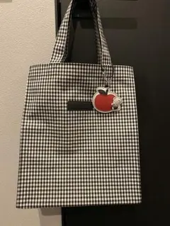 【未使用】familiar チェックトート