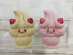 ポケモンキッズ　指人形　マホイップ　2体セット