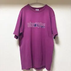 古着　Champion パープル Tシャツ Lサイズ