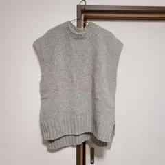 ATON ノースリーブニット 厚手のサムネイル