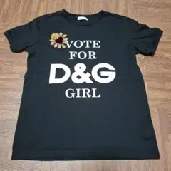 極美品ドルチェ&ガッバーナD&G半袖Tシャツ130センチ相当女の子のサムネイル